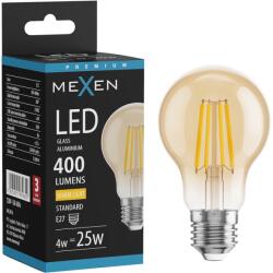 Mexen Vintis, LED izzószálas izzó E27, A60, 4 W, meleg fehér 2700K, borostyán, L150-E27-0427-50 (L150-E27-0427-50)