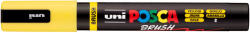 uni Marker pensula varf 1-4 mm UNI Posca PC-5BR galben