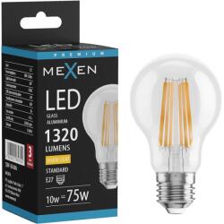 Mexen Vintis, LED izzószálas izzó E27, A60, 10 W, meleg fehér 2700K, átlátszó, L150-E27-1027-00 (L150-E27-1027-00)