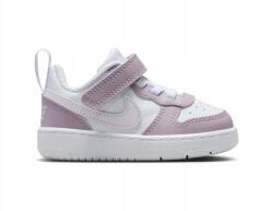 Nike Gyerek cipő Nike Court Borough DV5458-134 kislány rózsaszín tépőzáras 25 (DV5458-134)
