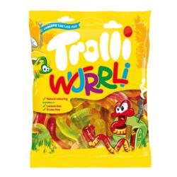 Trolli неонови червеи 100гр