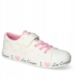 Lee Cooper Tornacipő Lee Cooper LCW-24-02-2159K Fehér/Rózsaszín Tépőzáras Szívek 35 (LCW-24-02-2159)