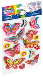 Fiorello Dekormatrica FIORELLO GR-NP018 3D-s glitteres pillangó mintájú (170-2470) - eztkapdki