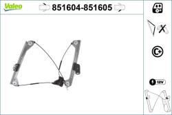VALEO ablakemelő VALEO 851605 for BMW (851605)