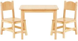 TookyToy Gyerek fa asztal székekkel (BCTJ235  Table & Chairs)