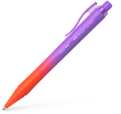 Faber-Castell Daily Ball Golyóstoll XB-s Heggyel Piros-Lila (FC140682)