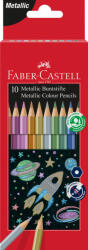 Faber-Castell Színes Ceruza Készlet Hatszögletű Metál Színek (FC201583)