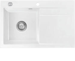 systemceram beép. mosogató Stema 80 800 x 510 mm ą15% jobbos cseppt. Grönland (SCH-113523688)