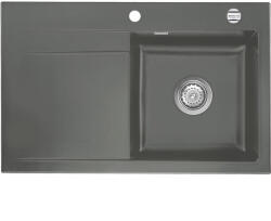 Systemceram beép. mosogató Stema 80 exc. 800 x 510 mm balos cseppt. Lava (SCH-113523685)