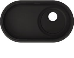 BLANCO 2D-mosogató Oovalon 700-IF 756 x 430 mm Mystic Black (SCH-113509940)