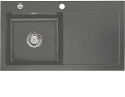 systemceram beép. mosogató Mera 90 900 x 510 mm jobbos cseppt. Lava exc (SCH-113523588)