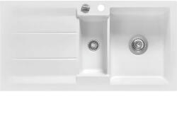 systemceram beépíthető mosogató Genea 100 1000 x 510 mm ą15% megford. Polar (SCH-113523633)