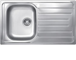 Solido beépített mosogató EC 320 860 x 500 mm jobbos csepptálca rozsdamentes (SCH-113523040)