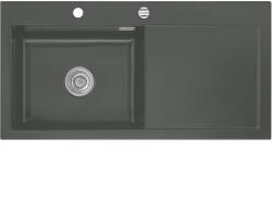 systemceram beép. mosogató Mera 100 SL 1000 x 510 mm jobbos cseppt. Lava exc (SCH-113523628)