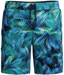 Speedo Print Boardshort 18" Radiant Flow/Border Blue S -