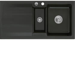 systemceram beépíthető mosogató Genea 100 1000 x 510 mm ą15% megford. Nigra (SCH-113523640)