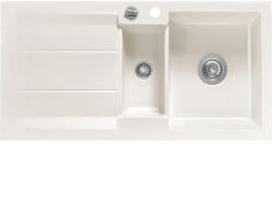 systemceram beép. mosogató Genea 100 1000 x 510 mm ą15% megford. Magnólia (SCH-113523631)