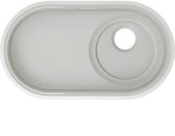 BLANCO 2D-mosogató Oovalon 700-IF 756 x 430 mm Cloud White (SCH-113509941)