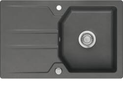 systemceram beépíthető mosogató Solva 80 800 x 510 mm Pala szürke forgatható (SCH-113523761)