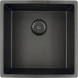 Solido szintbe építhető mosogató CAGRPP40BK-FL Black Line fekete (SCH-113520619)