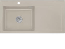 systemceram beép. mosogató Mera 100 SL 1000 x 510 mm jobbos cseppt. Fango (SCH-113523615)