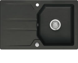 systemceram beépíthető mosogató Solva 80 800 x 510 mm Nigra forgatható (SCH-113523760)