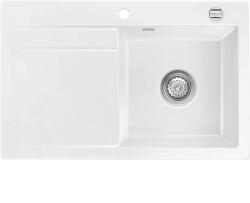 systemceram beép. mosogató Stema 80 exc. 800 x 510 mm balos cseppt. Grönland (SCH-113523680)