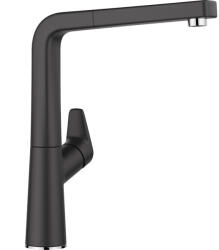 BLANCO konyhai csaptelep Avona-S 526170 nyomásálló fekete/króm (SCH-113508694)