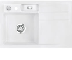 systemceram beép. mosogató Bela 78 exc. 780 x 510 mm jobb cseppt. Grönland (SCH-113523732)