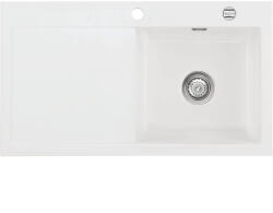 Systemceram beép. mosogató Mera 90 900 x 510 mm ą15% balos cseppt. Polar (SCH-113523556)