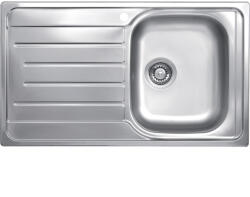 Solido beépített mosogató EC 320 860 x 500 mm balos csepptálca rozsdamentes (SCH-113523032)