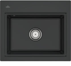 Villeroy & Boch VILLEROY & BOCH Subway Style 60 beépíthető mosogató Pure Black (SCH-113501690)