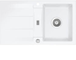 systemceram beép. mosogató Genea 87 870 x 510 mm ą15% megfordítható Polar (SCH-113523741)