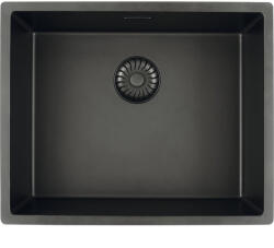 Solido szintbe építhető mosogató CAGRPP50BK-FL Black Line fekete (SCH-113520621)