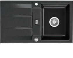 systemceram beépíthető mosogató Genea 87 870 x 510 mm ą15% megfordítható Nero (SCH-113523745)