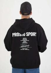 Prosto Club kapucnis pulóver Prosto, fekete (5907494526656)
