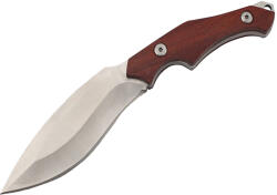 Depox Cutit de vanatoare DEPOX, Little Helper, 20.5 cm, argintiu, teaca inclusa (1396)