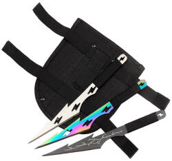 Depox Set 3 cutite de aruncat DEPOX®, Light of Zeus, 21 cm (1410)