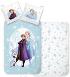  Disney Jégvarázs Wonderland gyerek, ovis ágyneműhuzat 100×135 cm, 40×60 cm (BRM025844) - ostore