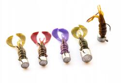 m5 craft Gumi szett M5 Craft Turbo Crayfish 1.6" (4cm)+NED fejek 5db (Gum M5 Craft Turbo Crayfish 1.6" (4cm)+NED)