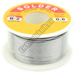  B2-08 Forrasztó ón 0, 8mm 100g 63/37