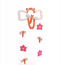 7&7 Fa girland medál 32cm Szitakötő Dekoráció (ozd04)