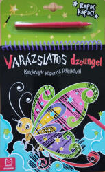 Karckönyv kaparós pálcikával -Varázslatos dzsungel