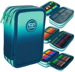 COOLPACK Tolltartó 3 emeletes töltött, Gradient Blue Lagoon