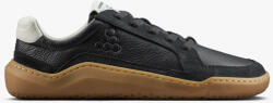 Vivobarefoot Gobi III Sneaker Premium Leather Mens Obsidian Bőr Félcipő
