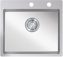 Strong StrongSinks S3 Mosogató Duna 500, 500 x 505 mm rozsdamentes acél excenteres (482140)