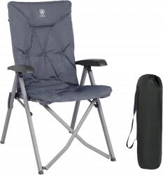  Utazó szék háttámlával Ever Advanced Camping Szürke (B5DS14B89S)