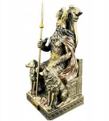 Veronese Kis szoborMindenható Odin skandináv háború istene a trónonVeronese WU78058AP (WU78058AP)