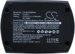 Cameron Sino Akkumulátor Cameron Sino CS-MTP960PW, Ni-Mh, 2100 (CS-MTP960PW)