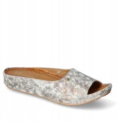 Maciejka Flip-flop papucs Maciejka 02628-46/00-1 Barna/Arany virágok 36 (02628-46/00-1 36)